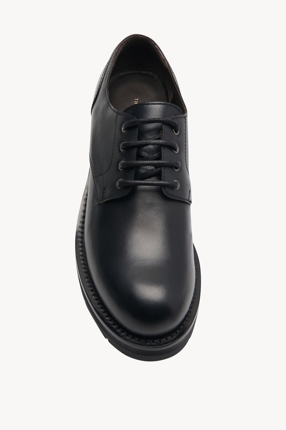 Derby Lug Sole Shoe in Leather