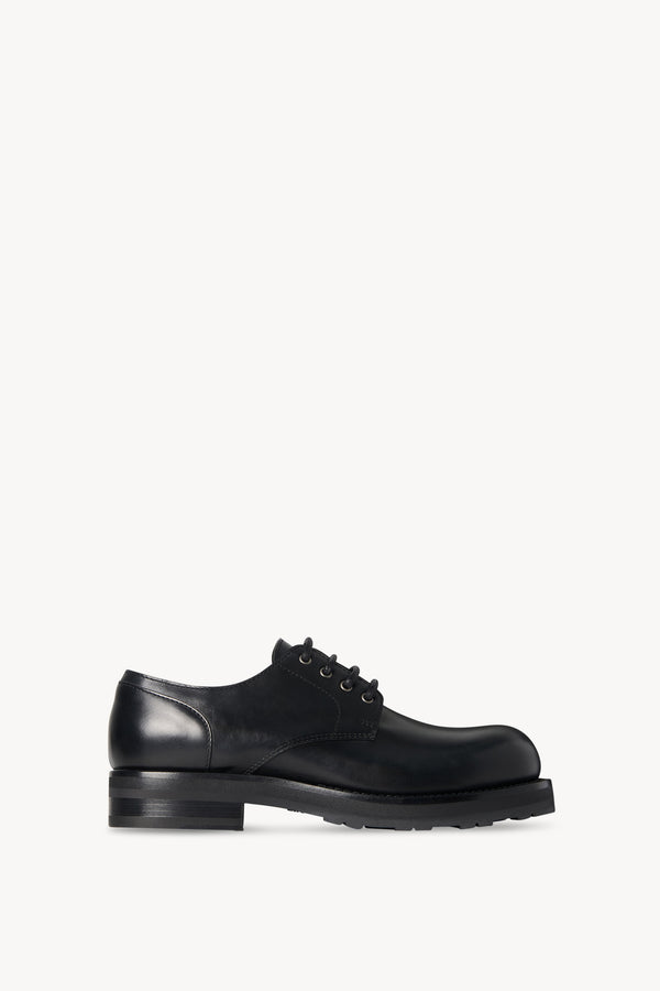 Derby Lug Sole Shoe in Leather