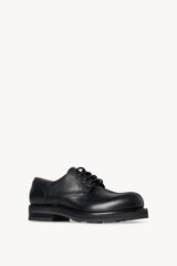 Derby Lug Sole Shoe in Leather