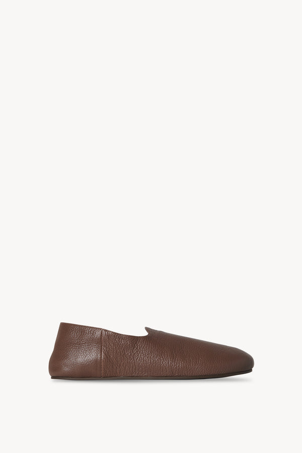 Hugh Slip On Shoe in Leather