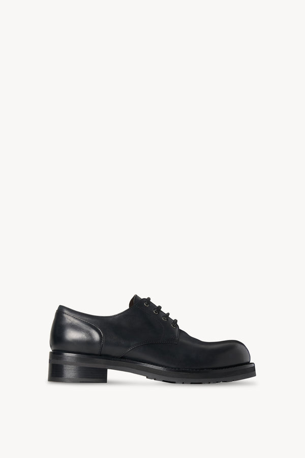 Derby Lug Sole Shoe in Leather