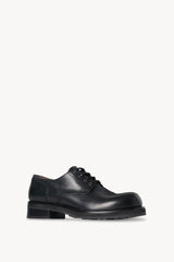 Derby Lug Sole Shoe in Leather