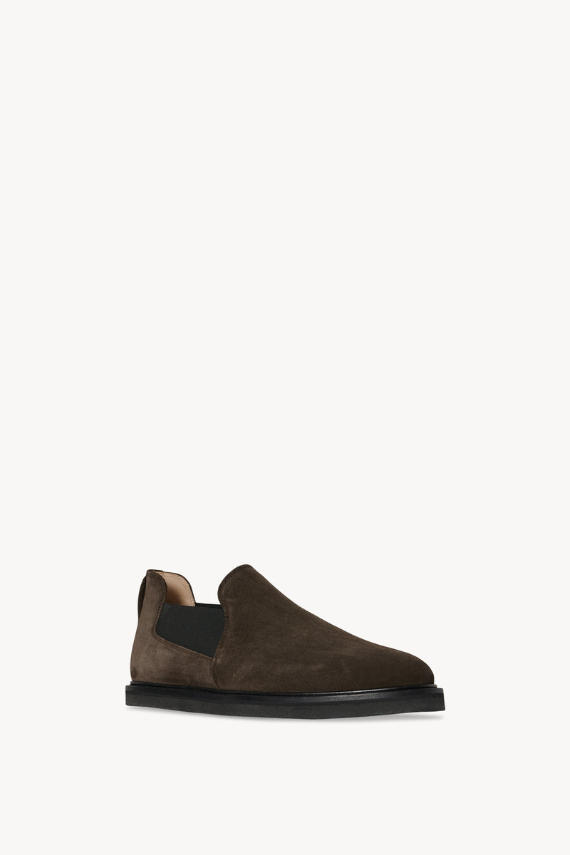 Parker Scarpa Slip-on in Pelle Scamosciata