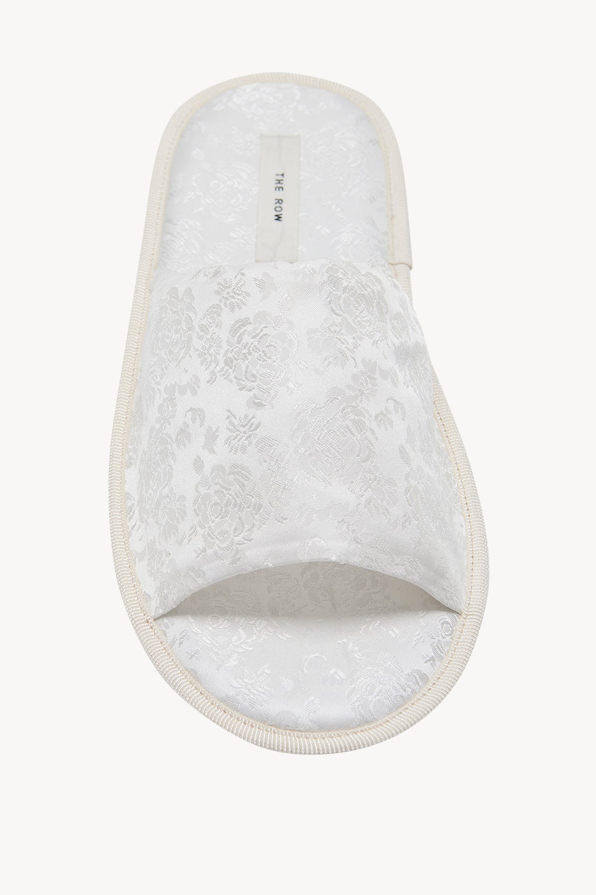 Frances Open Toe Slipper 실크 & 아세테이트