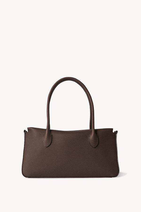 E/W Top-Handle Bag in Leather