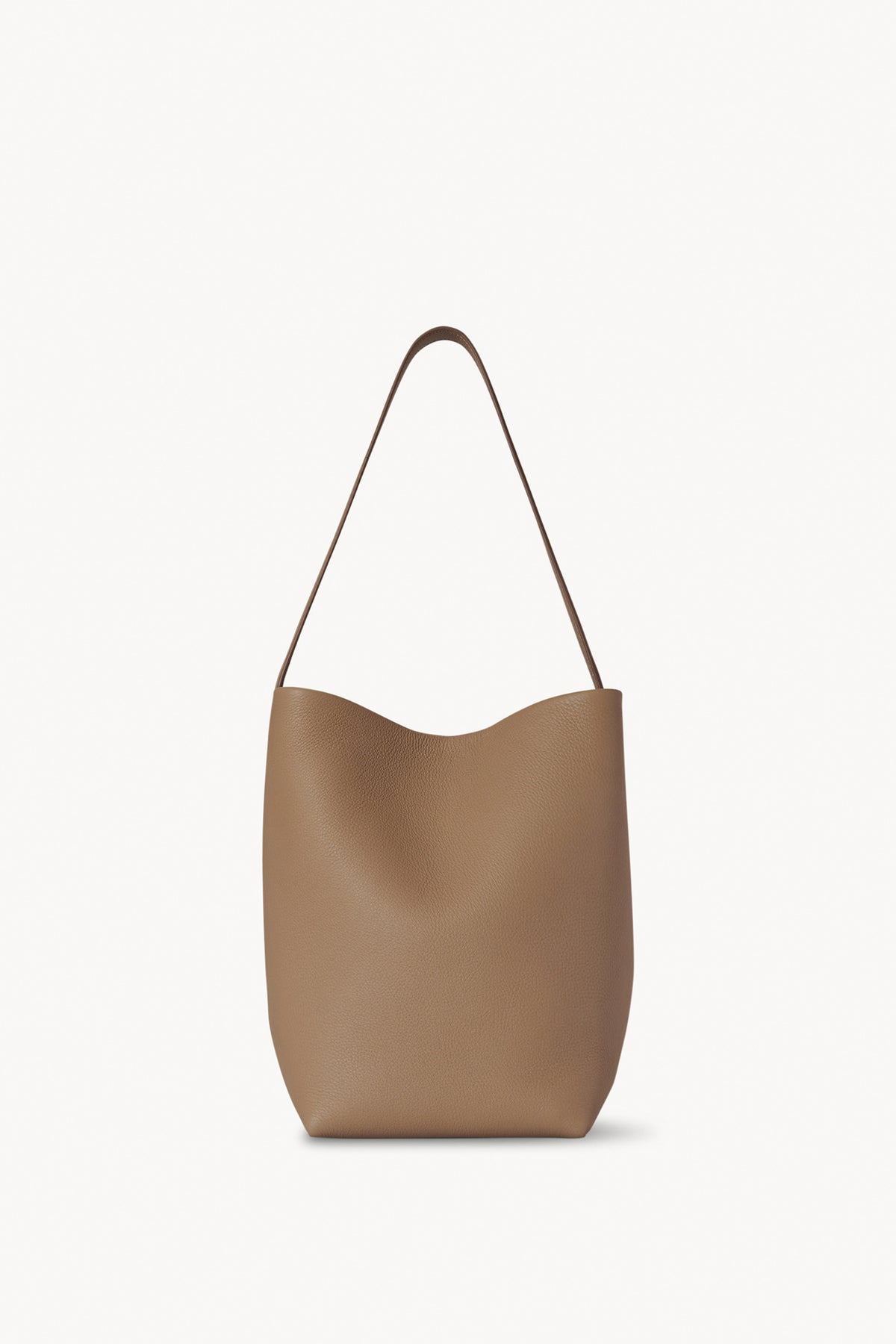 Medium N/S Park Tote Bag in Leather