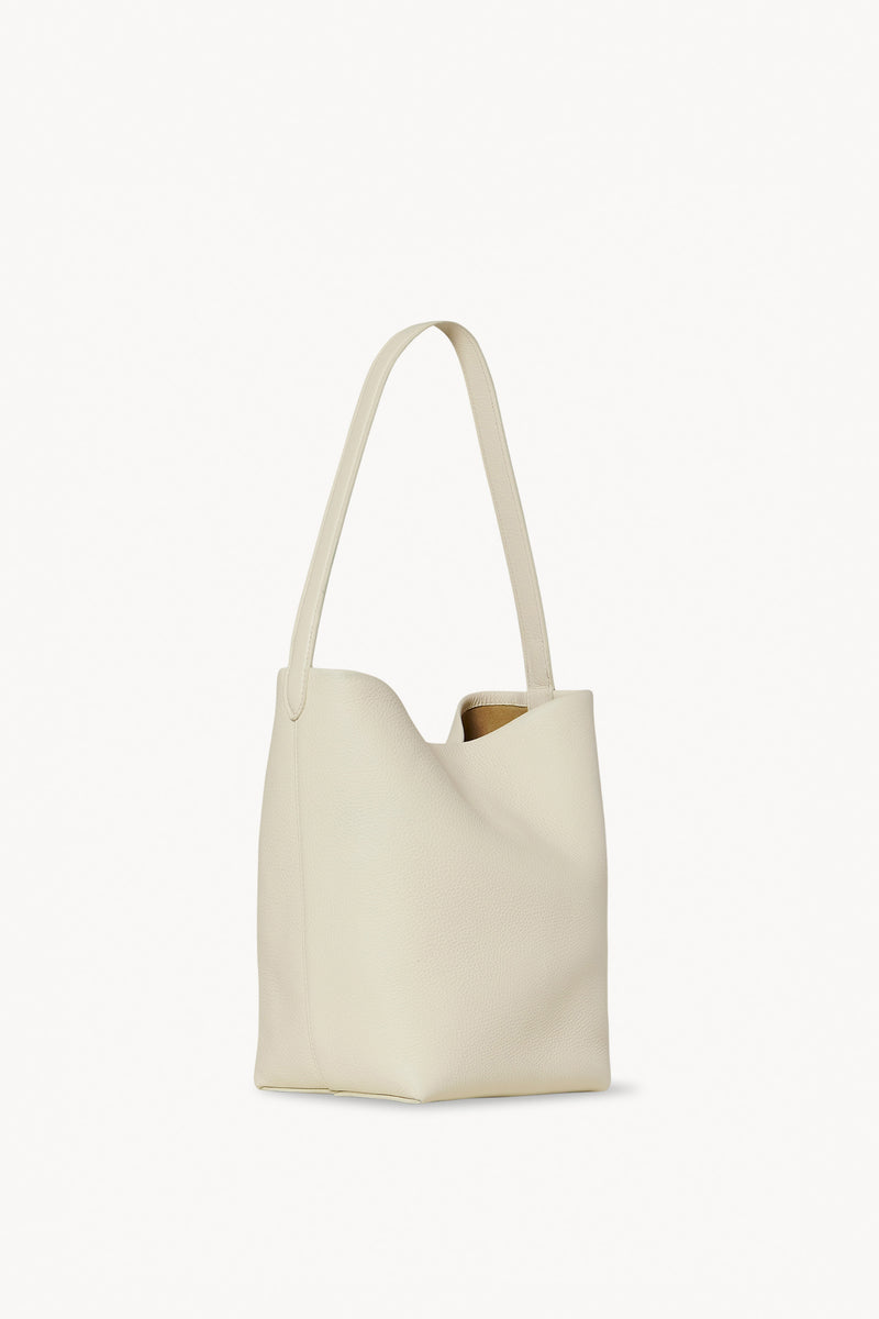 Medium N/S Park Tote Bag in Leather