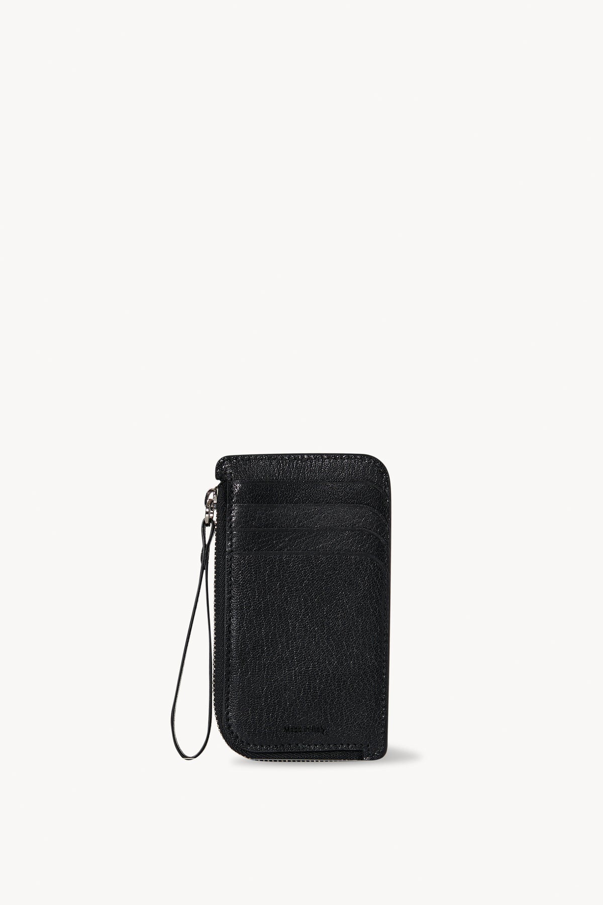 Zipped Wallet in Leather