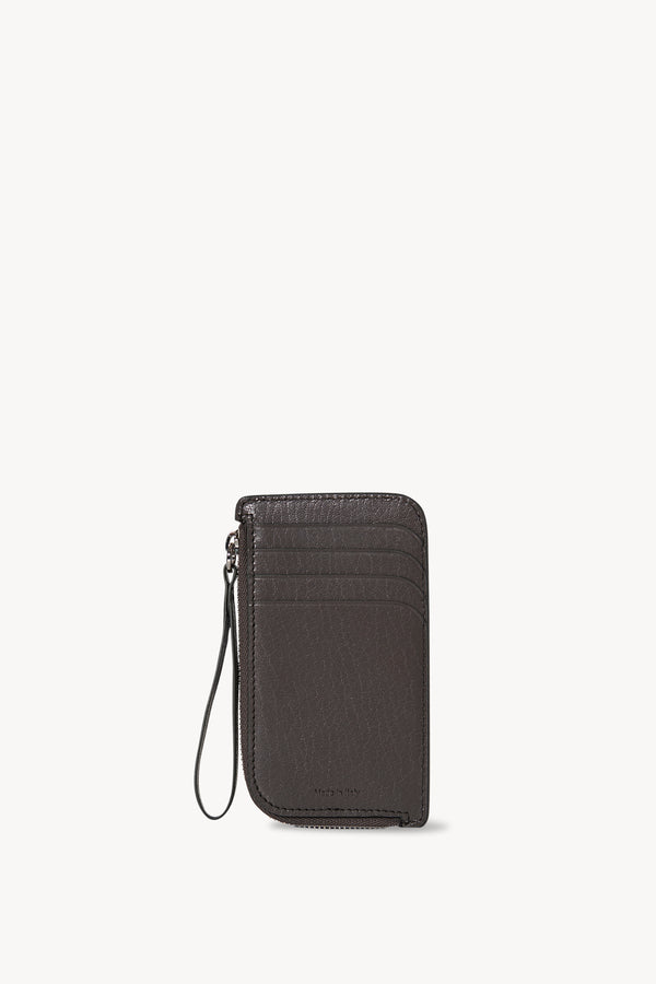 Zipped Wallet in Leather