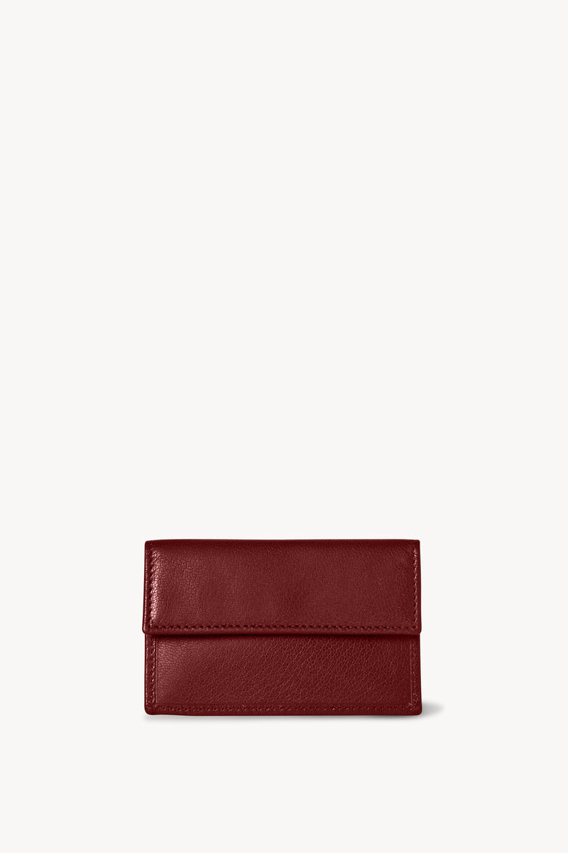 Two Card Case en Cuir