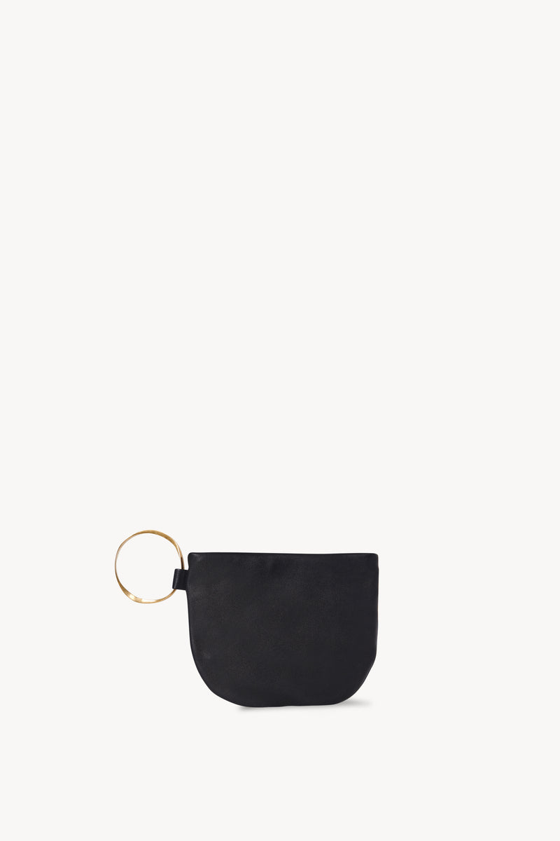 Geo Bracelet Clutch in Leather