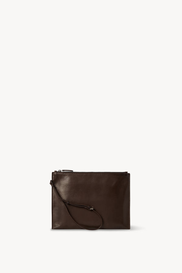 Wristlet Pochette en Cuir