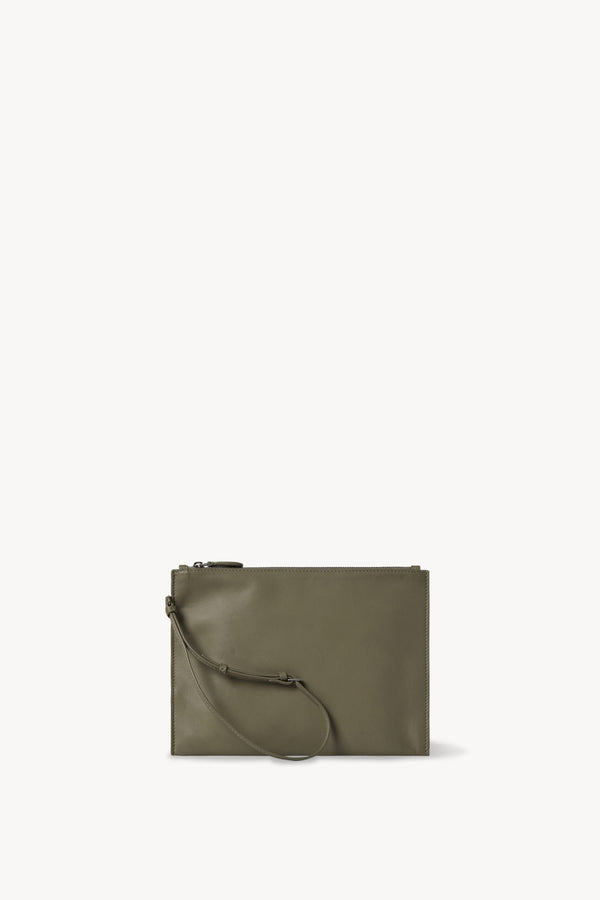 Wristlet Pochette en Cuir