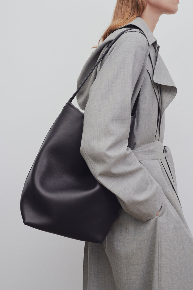 Large N/S Park Tote Bag in Leather