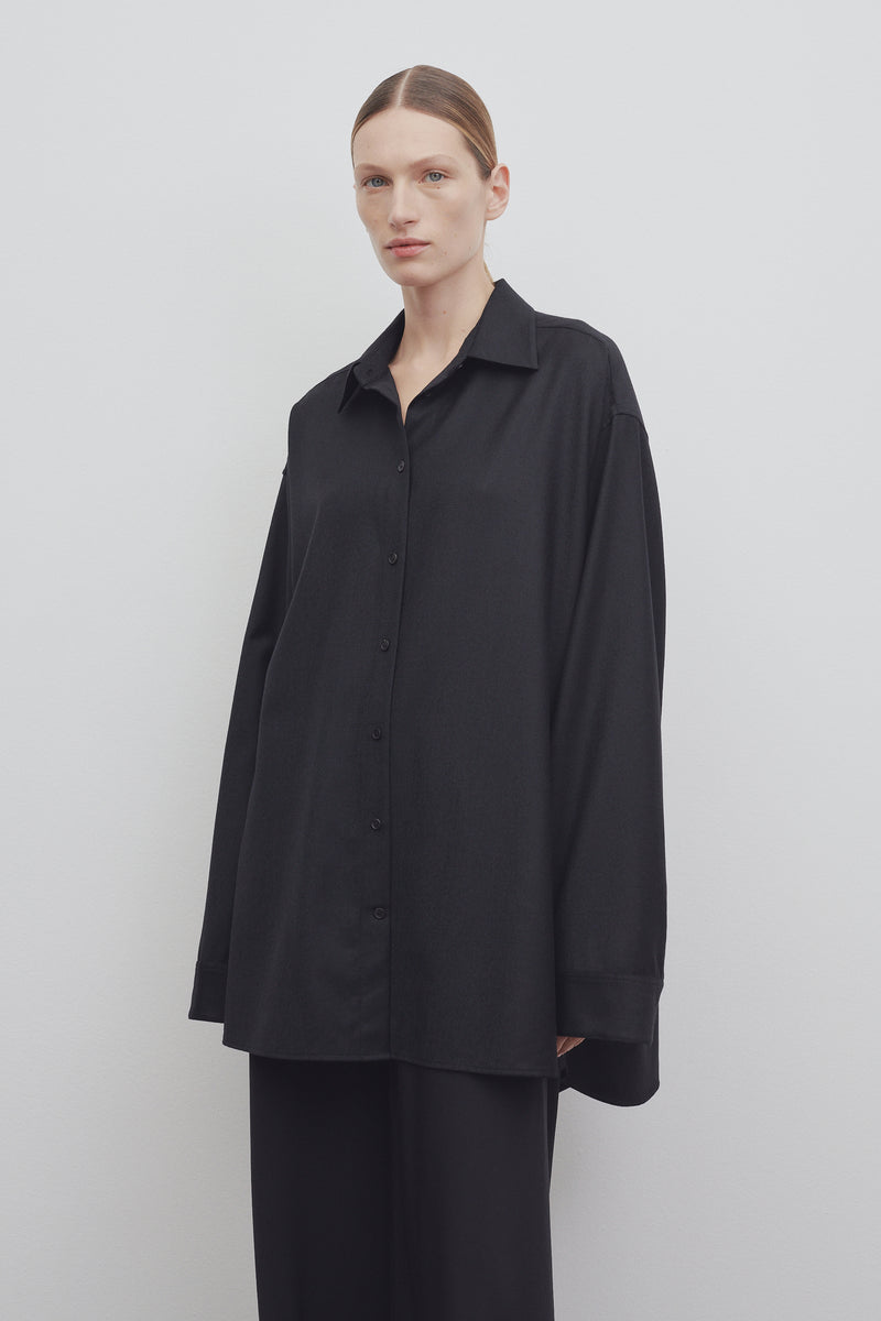 Caroline Shirt in Virgin Wool