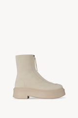 Bottine en Cuir Zipped Boot I 