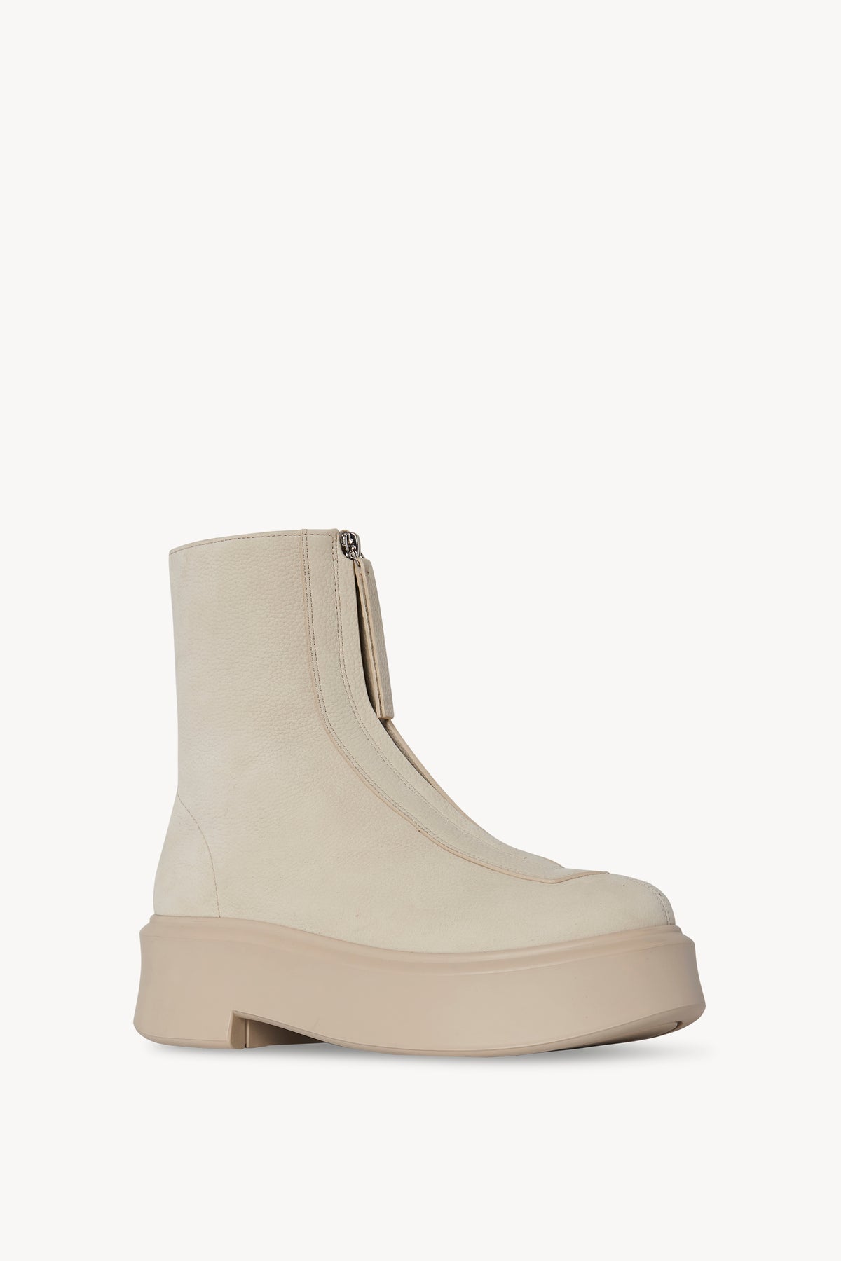 Zipped Boot I in pelle 