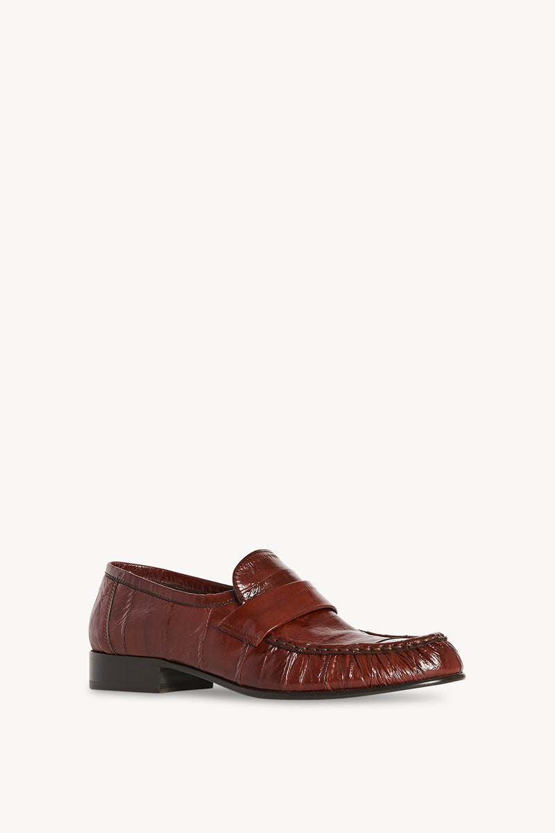 Soft Loafer In Eel